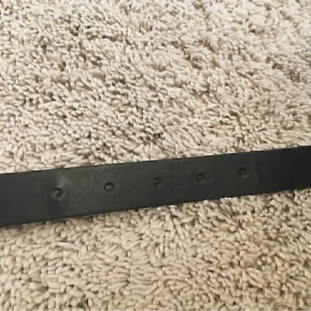 Girls size large black bling belt